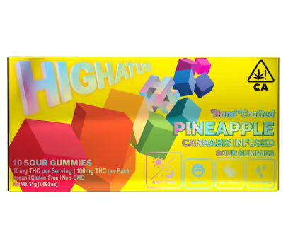 SOUR PINEAPPLE GUMMIES