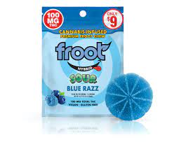 SOUR BLUE RAZZ | SINGLE GUMMY
