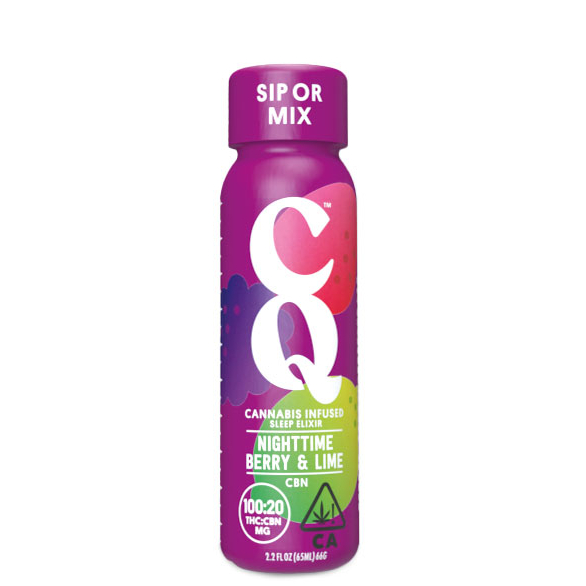 Nighttime Berry Lime With Cbn Shot